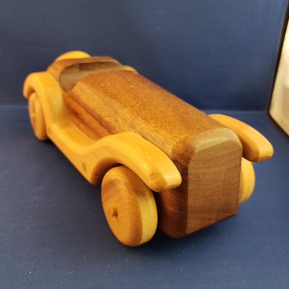 Vintage Wood Car - Picture 2 of 4